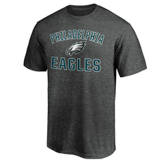 Philadelphia Eagles Victory Arch T-Shirt Heather Charcoal