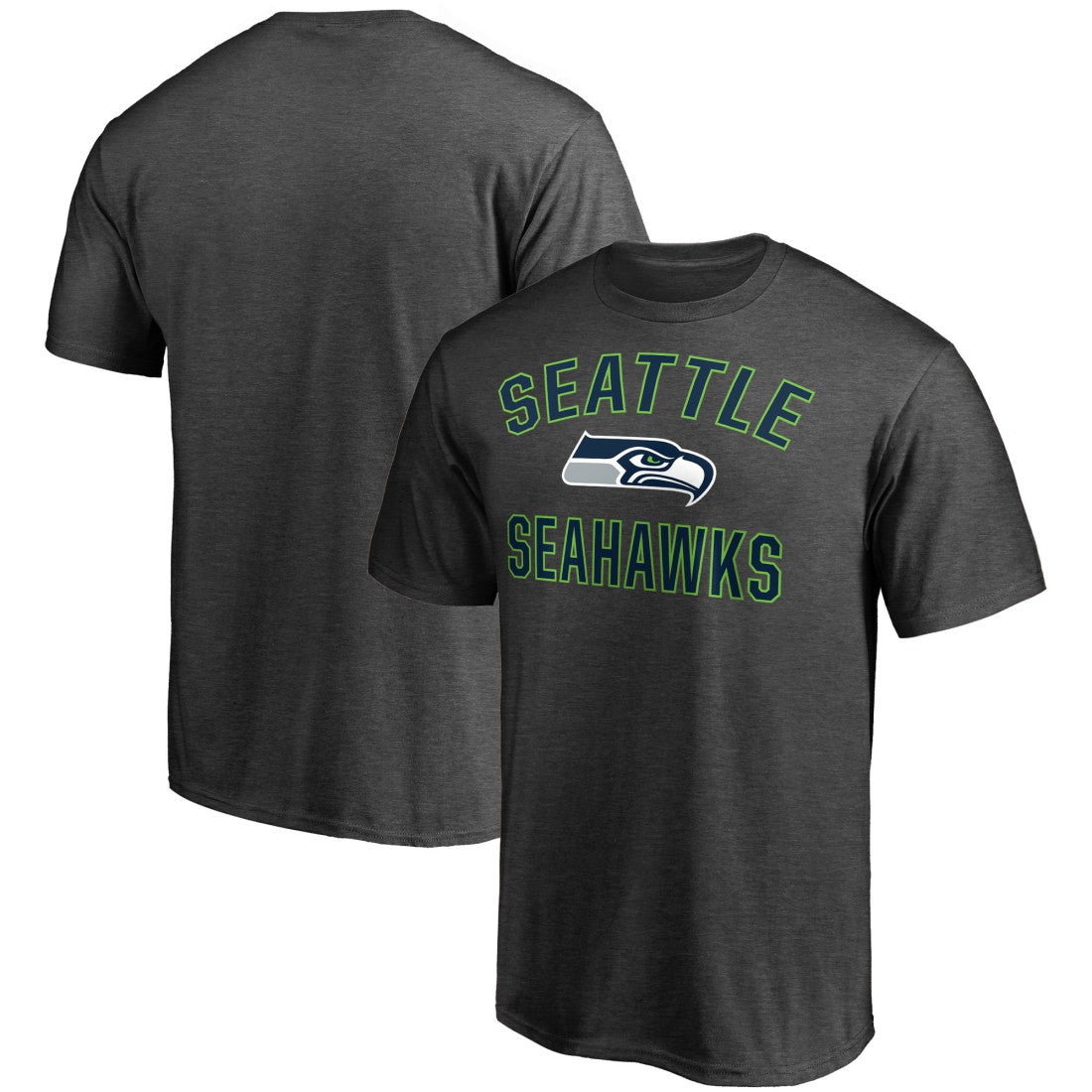 Seattle Seahawks Victory Arch T-Shirt Heather Charcoal