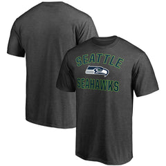 Seattle Seahawks Victory Arch T-Shirt Heather Charcoal