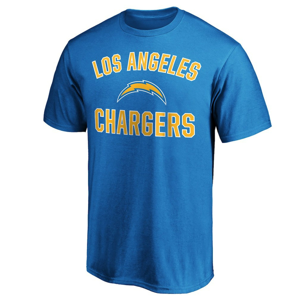 Los Angeles Chargers Victory Arch T-Shirt Powder Blue