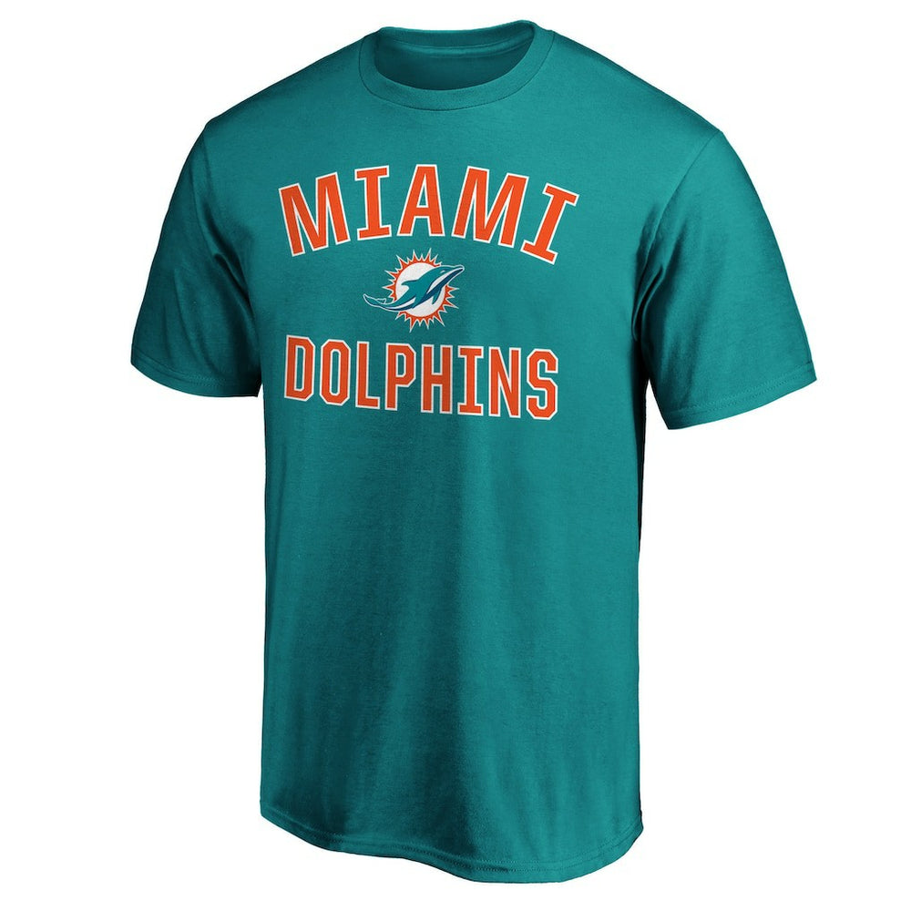 Miami Dolphins Victory Arch T-Shirt Aqua