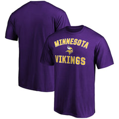 Minnesota Vikings Victory Arch T-Shirt Purple