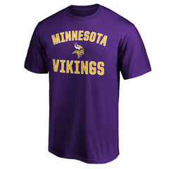 Minnesota Vikings Victory Arch T-Shirt Purple