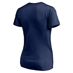 Chicago Bears Women's Live For It V-Neck T-Shirt Navy