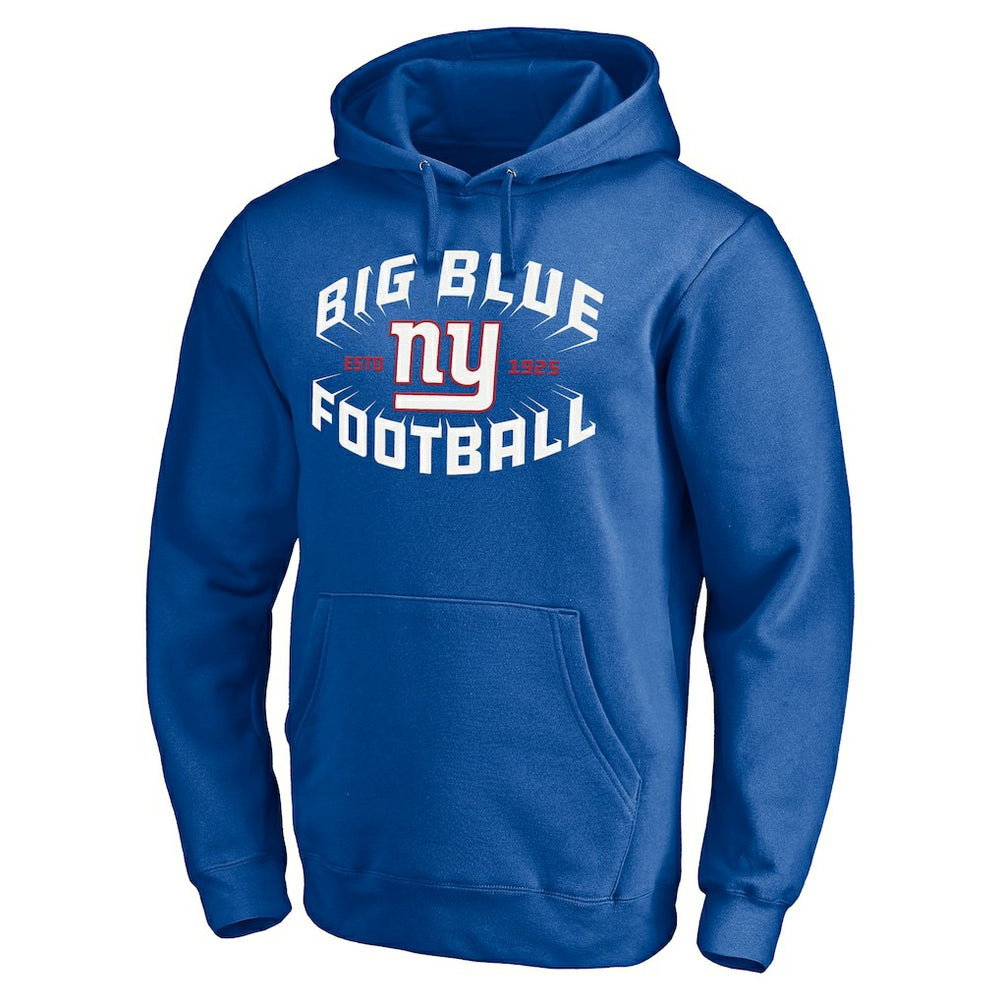 New York Giants Hometown Collection Sweep Pullover Hoodie Royal