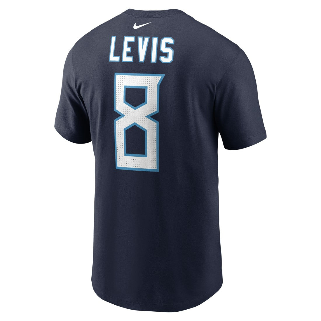 Will Levis Tennessee Titans Player Name & Number T-Shirt Navy
