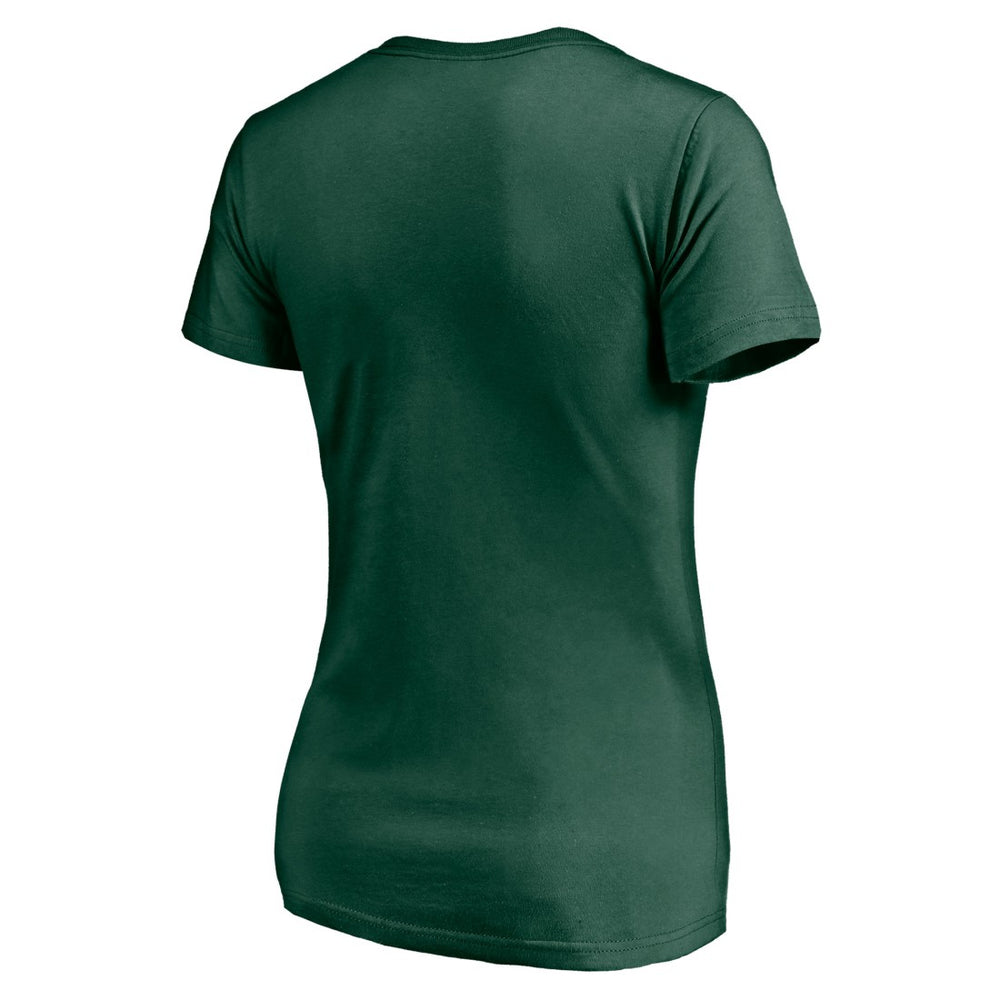 Green Bay Packers Women's Hometown Collection V-Neck T-Shirt Green