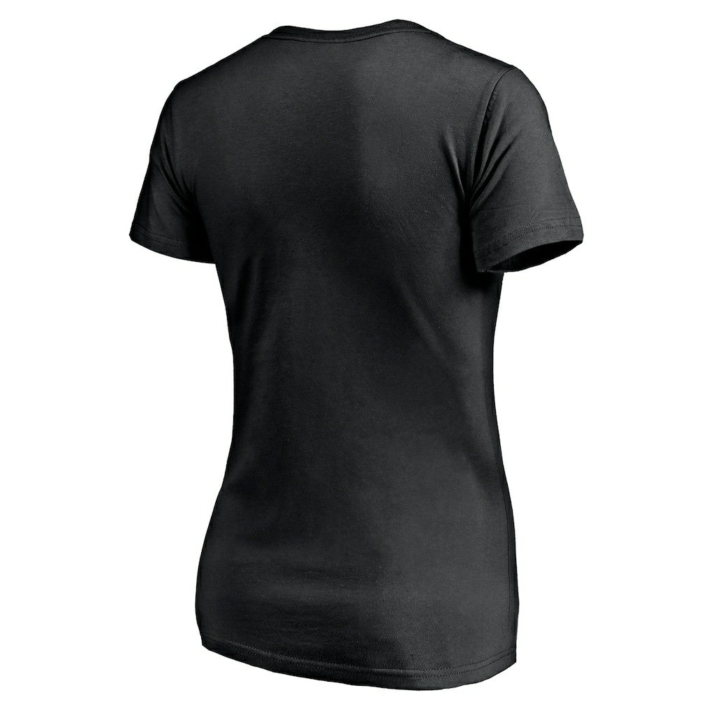 Pittsburgh Steelers Women's Hometown Collection Steel City V-Neck T-Shirt Black