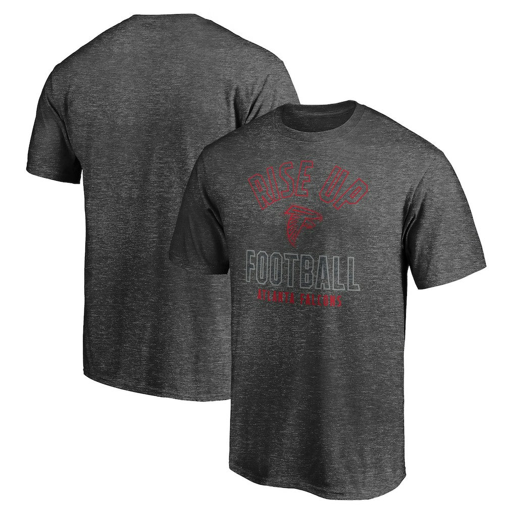 Atlanta Falcons Nickname Arc T-Shirt Charcoal