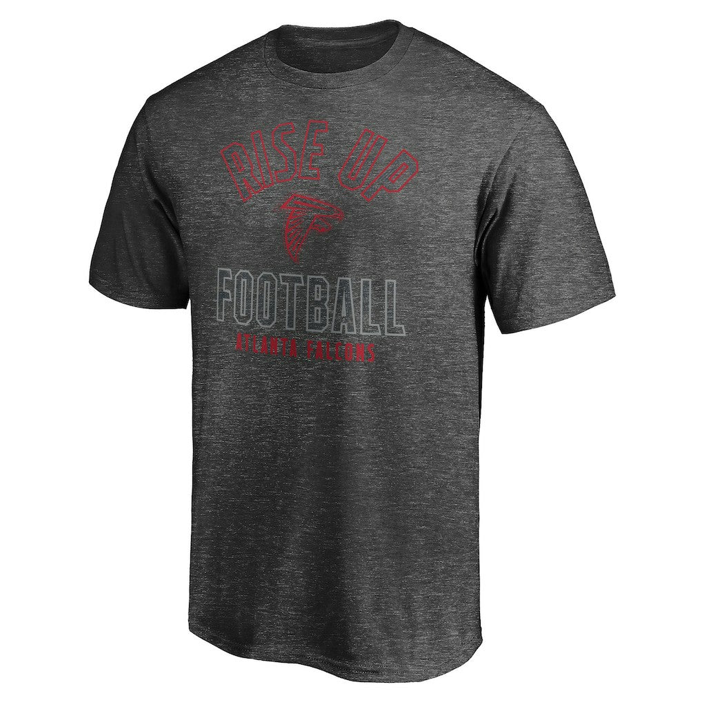 Atlanta Falcons Nickname Arc T-Shirt Charcoal