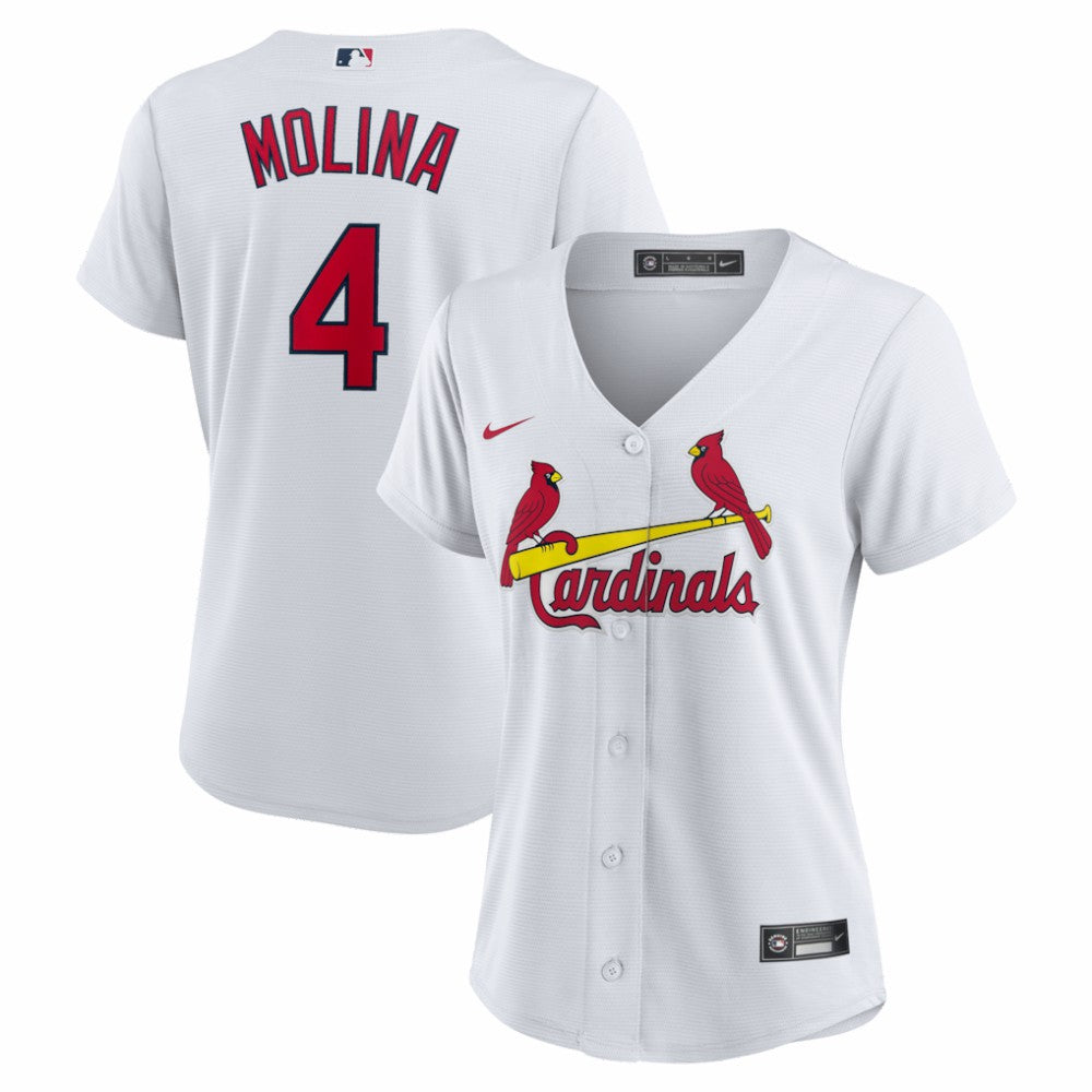 Yadier Molina St. Louis Cardinals Nike Women's Home Replica Jersey - White Jerseys