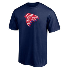 Atlanta Falcons Red White and Team T-Shirt Navy