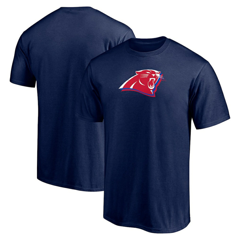 Carolina Panthers Red White and Team T-Shirt Navy