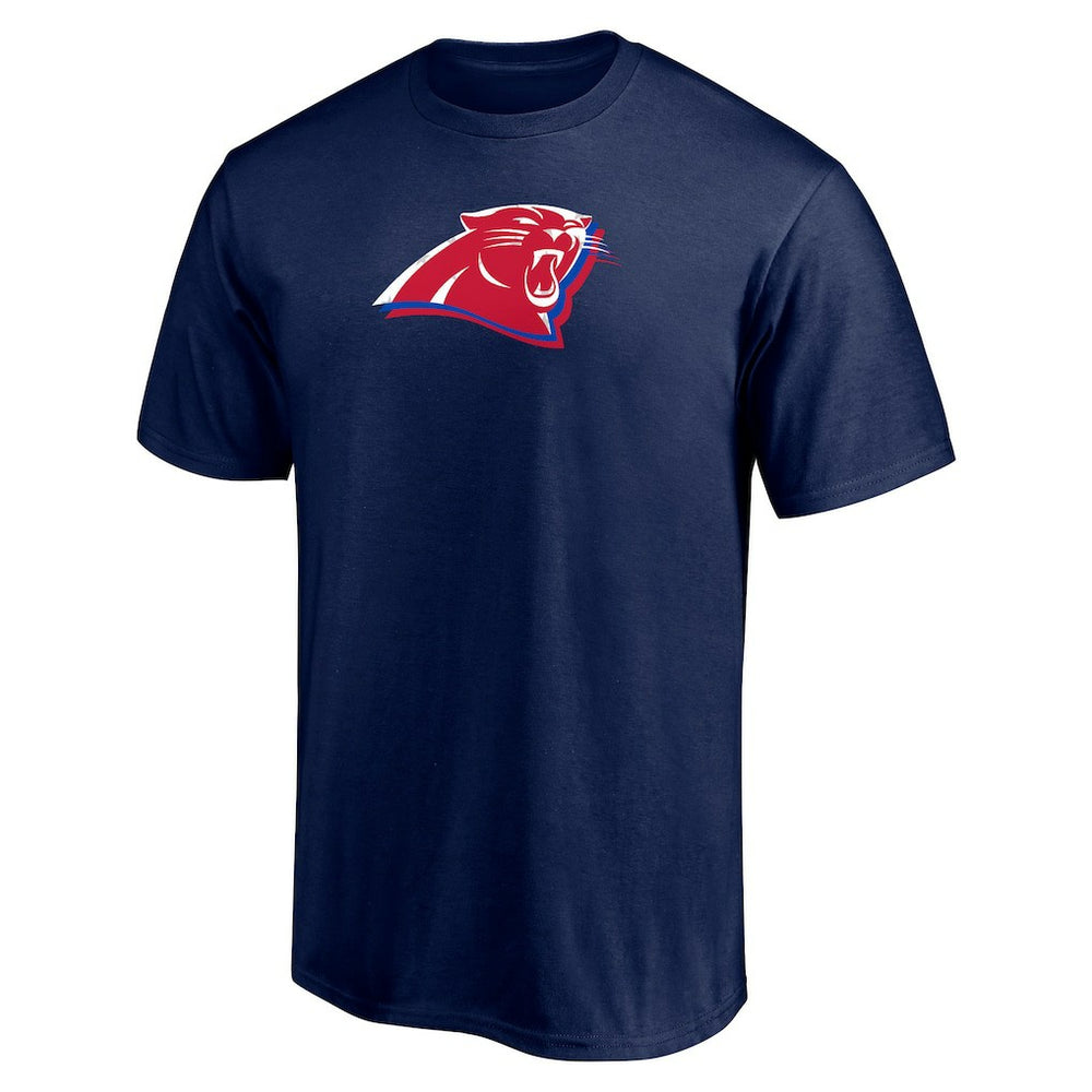 Carolina Panthers Red White and Team T-Shirt Navy