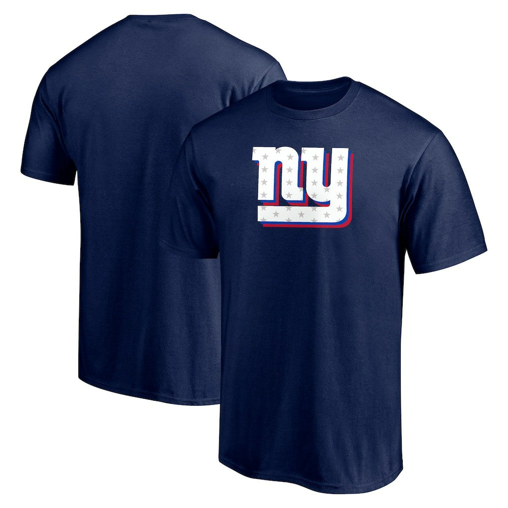New York Giants Red White and Team T-Shirt Navy
