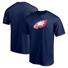 Philadelphia Eagles Red White and Team T-Shirt Navy