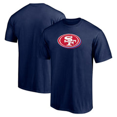 San Francisco 49ers Red White and Team T-Shirt Navy