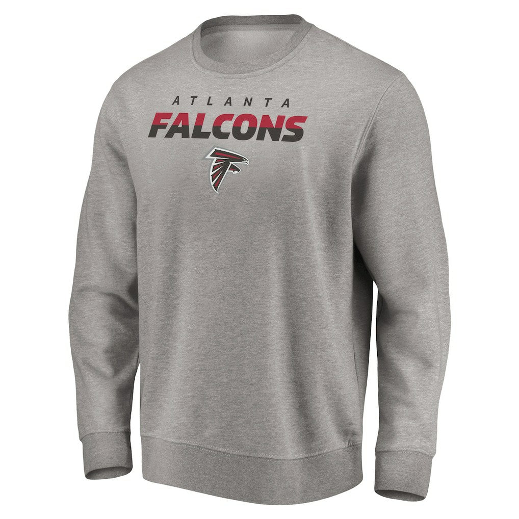 Atlanta Falcons Elevate Play Pullover Sweatshirt Gray