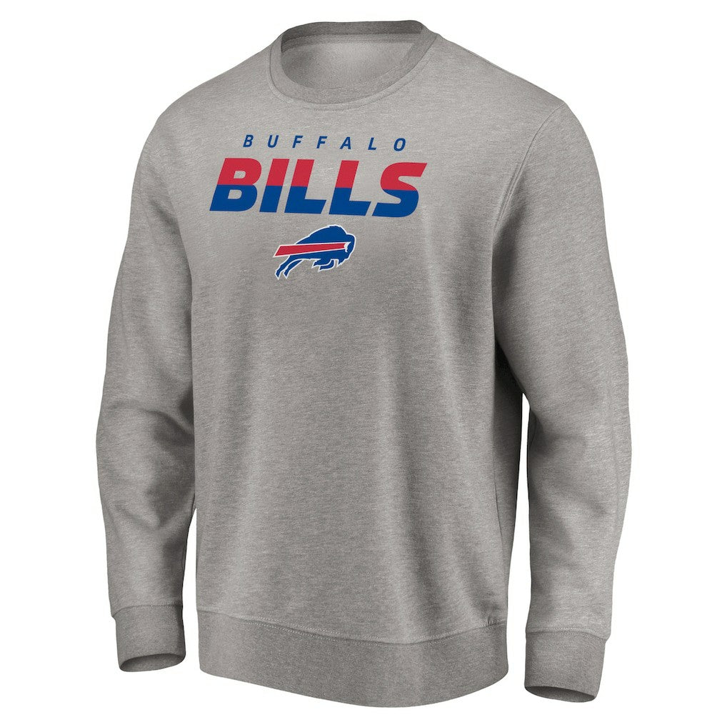 Buffalo Bills Elevate Play Pullover Sweatshirt Gray