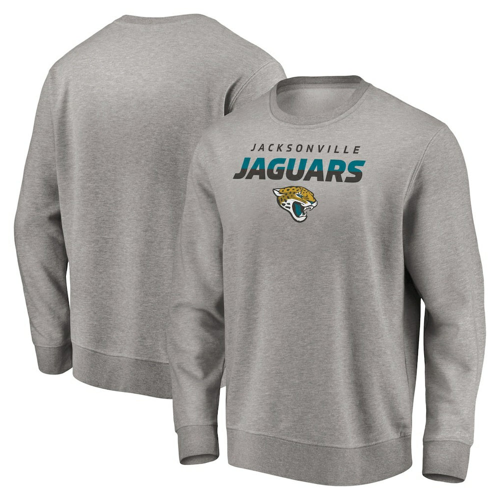 Jacksonville Jaguars Elevate Play Pullover Sweatshirt Gray