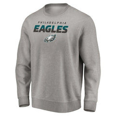 Philadelphia Eagles Elevate Play Pullover Sweatshirt Gray