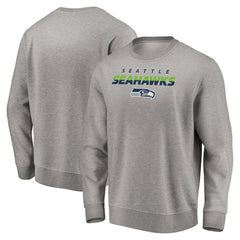 Seattle Seahawks Elevate Play Pullover Sweatshirt Gray