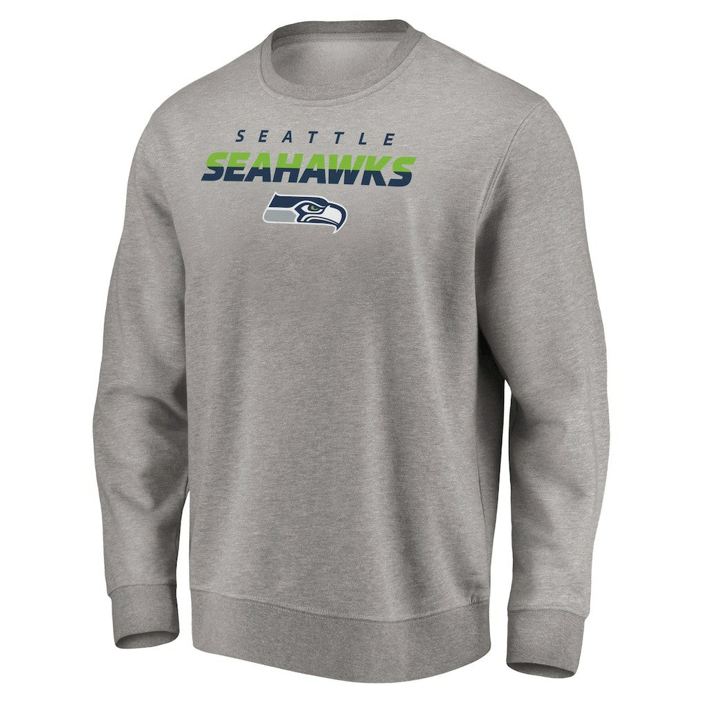 Seattle Seahawks Elevate Play Pullover Sweatshirt Gray