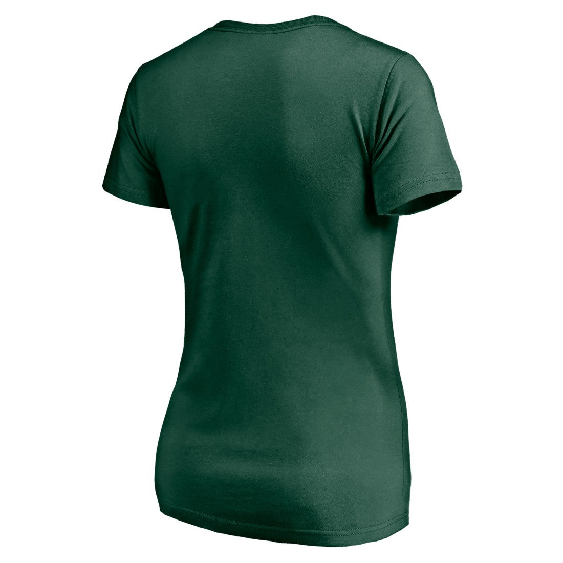 Green Bay Packers Women's Long Stride V-Neck T-Shirt Green