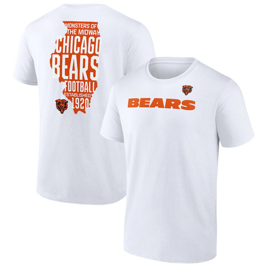 Chicago Bears Hot Shot T-Shirt White