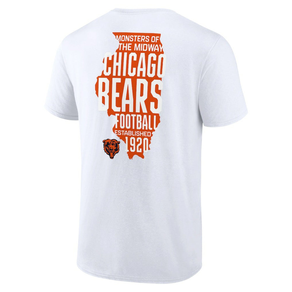 Chicago Bears Hot Shot T-Shirt White