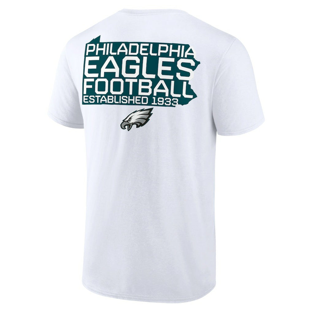 Philadelphia Eagles Hot Shot T-Shirt White