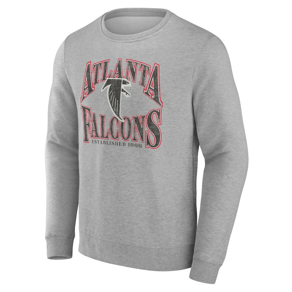 Atlanta Falcons Playability Pullover Sweatshirt Gray