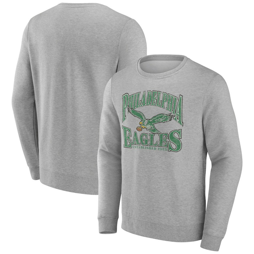 Philadelphia Eagles Playability Pullover Sweatshirt Gray