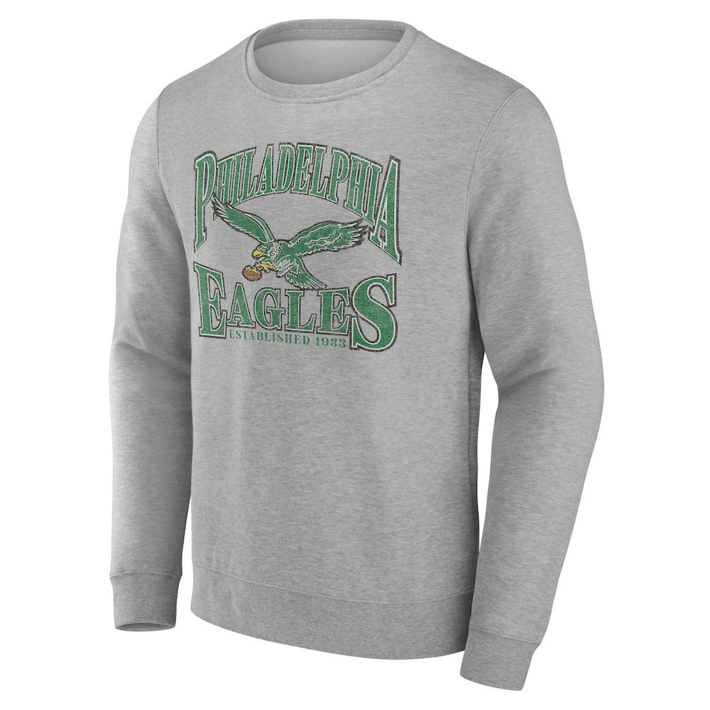 Philadelphia Eagles Playability Pullover Sweatshirt Gray