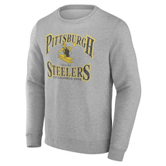 Pittsburgh Steelers Playability Pullover Sweatshirt Gray