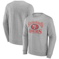 San Francisco 49ers Playability Pullover Sweatshirt Gray