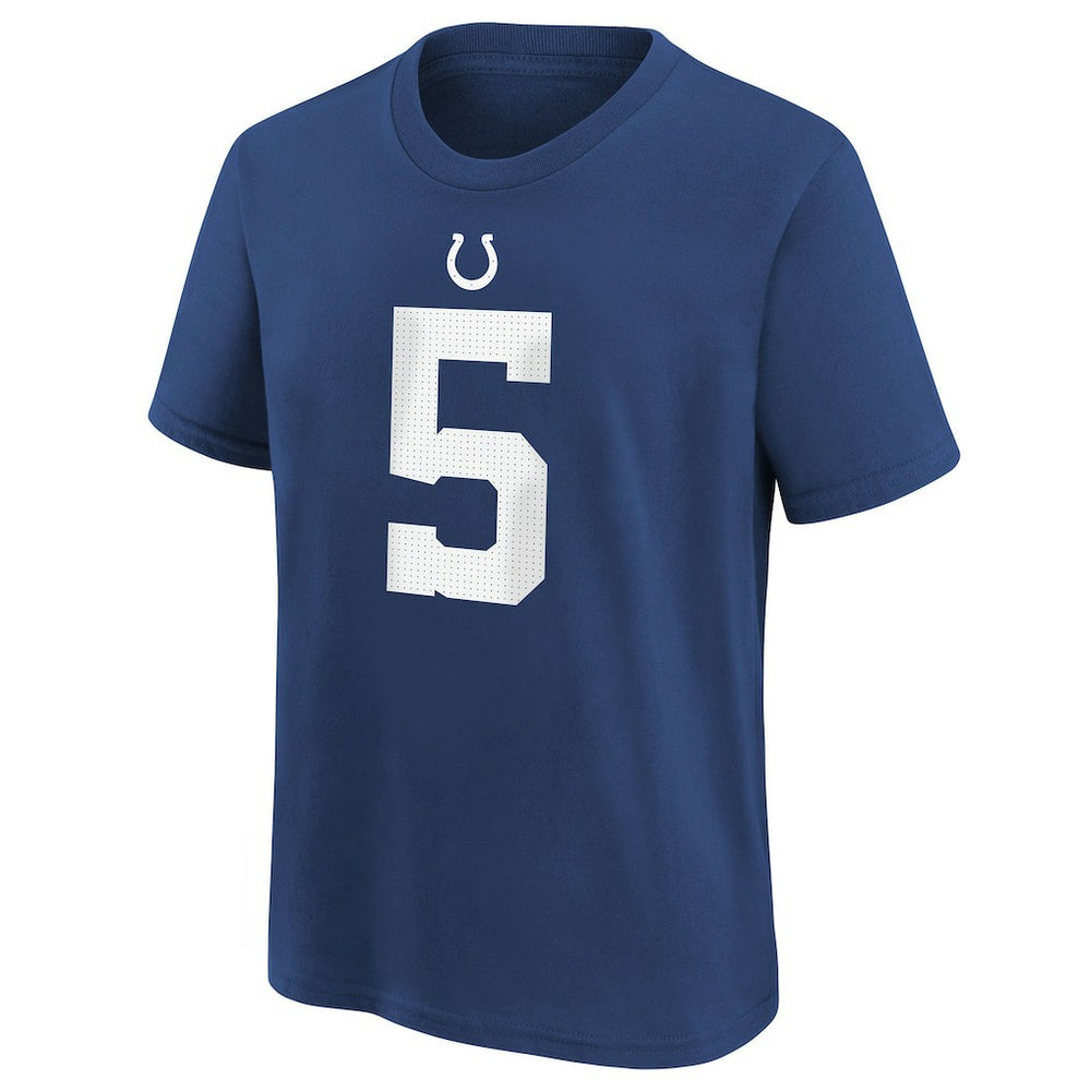 Anthony Richardson Sr. Indianapolis Colts Youth Player Name & Number T-Shirt Royal