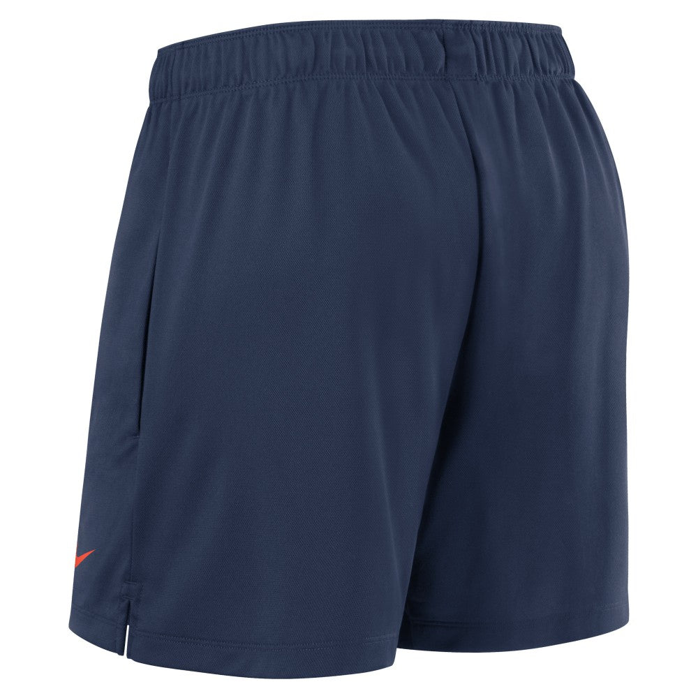 Houston Astros Nike Women's Authentic Collection Knit Shorts - Navy Shorts