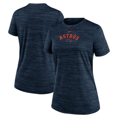 Houston Astros Nike Women's Authentic Collection Velocity Performance T-Shirt - Navy T-shirts