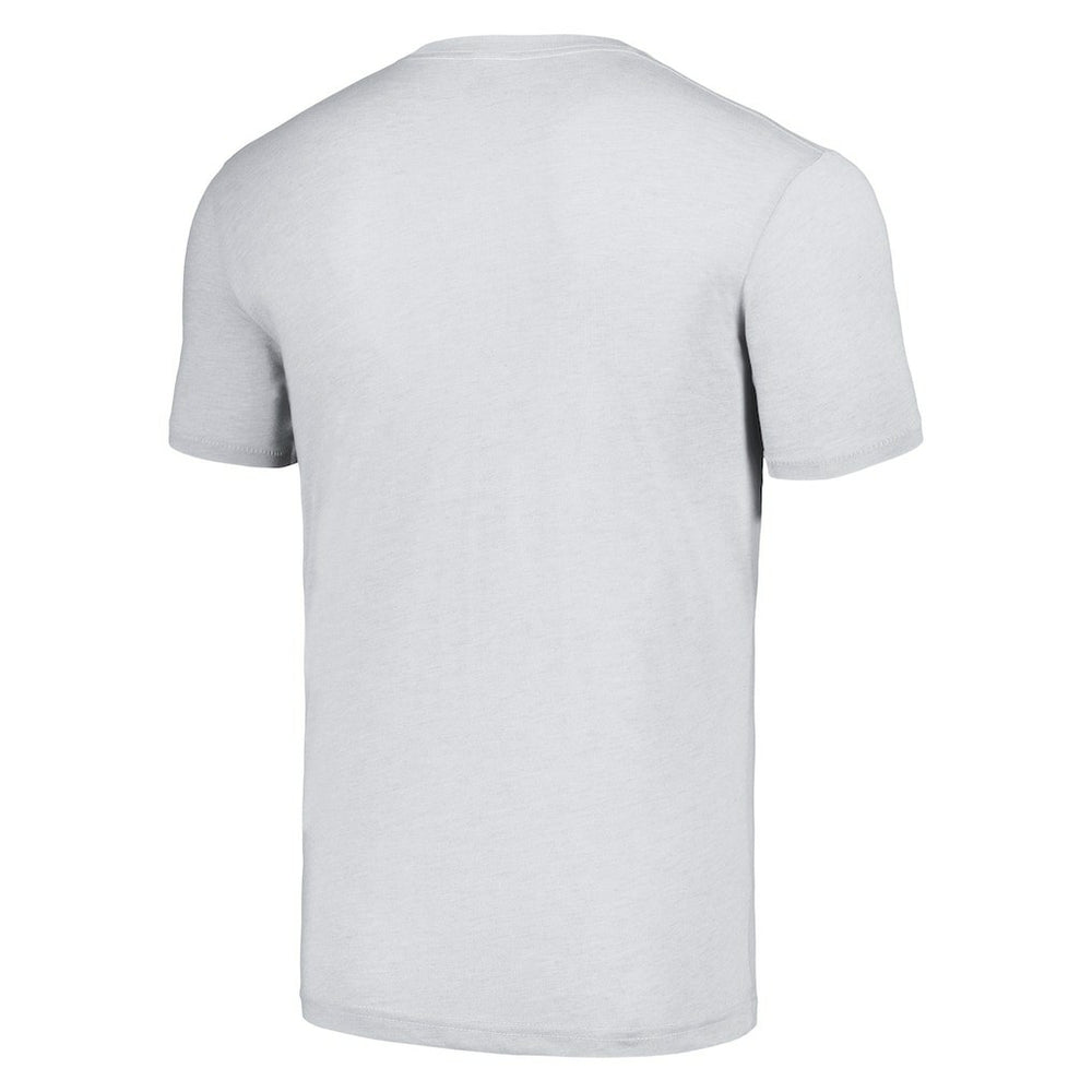 Bryce Young Carolina Panthers Homage Unisex Caricature Player Tri-Blend T-Shirt Ash