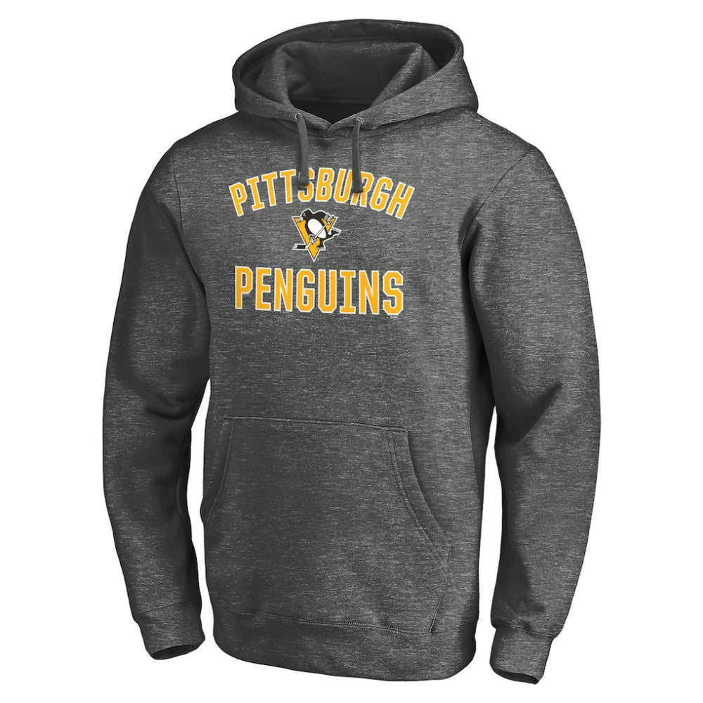 NHL Pittsburgh Penguins Victory Arch Pullover Hoodie - Charcoal