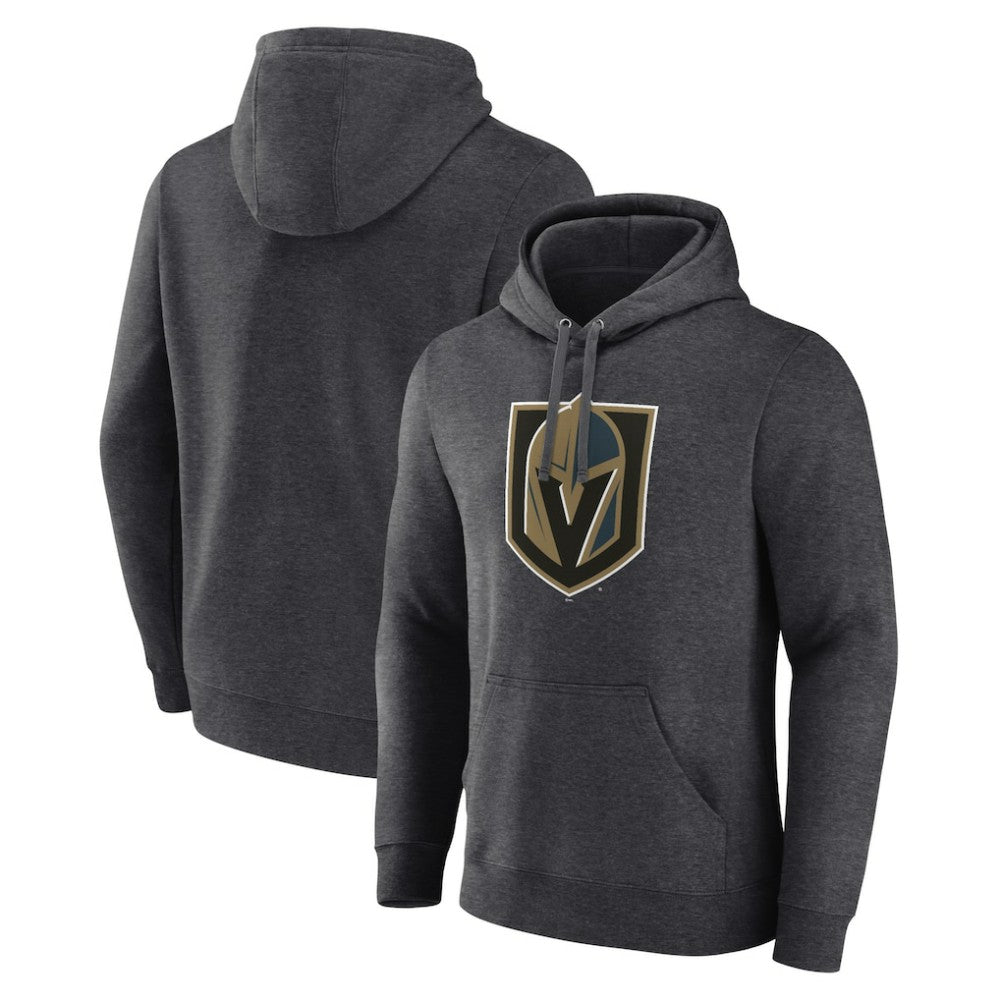 NHL Vegas Golden Knights Primary Logo Pullover Hoodie - Charcoal
