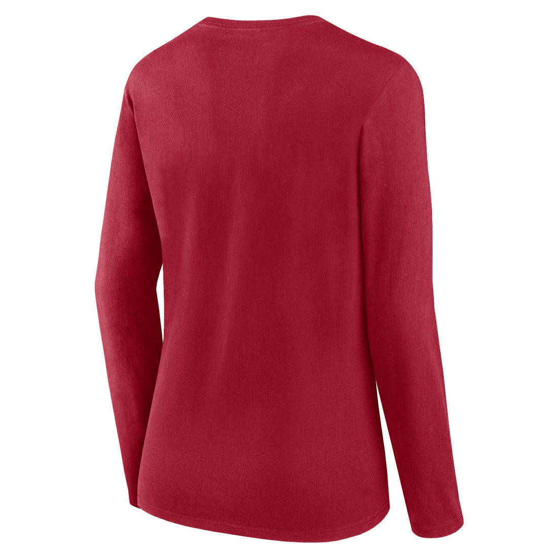 Tampa Bay Buccaneers Women's Plus Size Foiled Play Long Sleeve T-Shirt Red