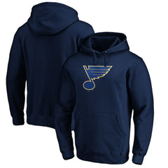 NHL St. Louis Blues Primary Logo Pullover Hoodie - Navy