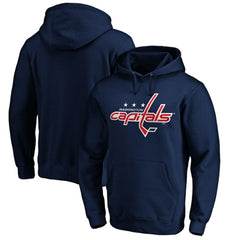 NHL Washington Capitals Primary Logo Pullover Hoodie - Navy