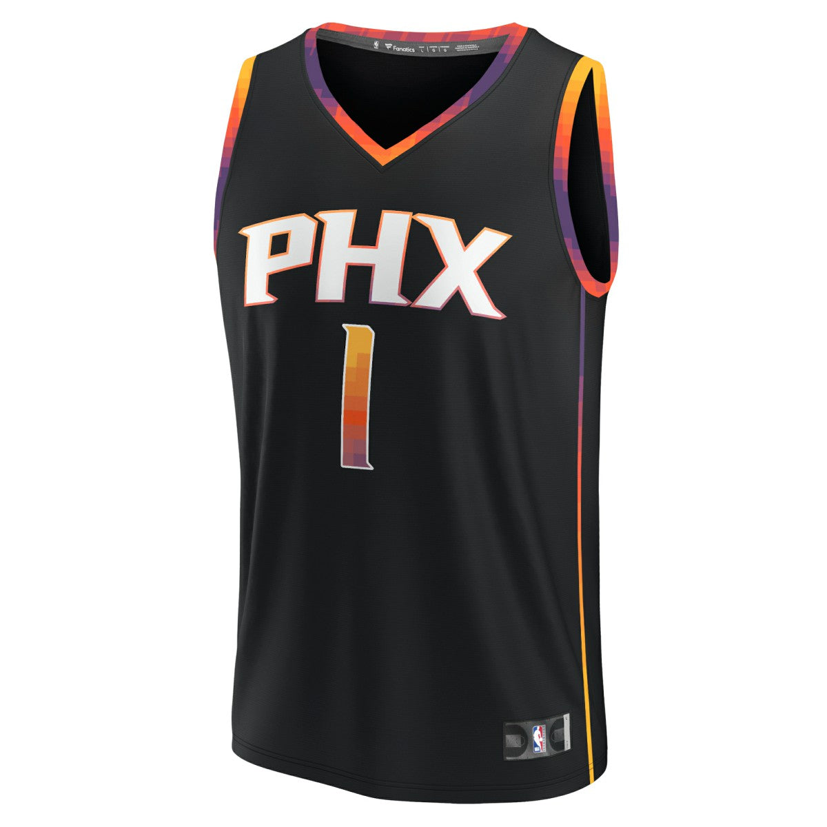 Devin Booker Phoenix Suns Youth Fast Break Player Jersey Statement Edition Black