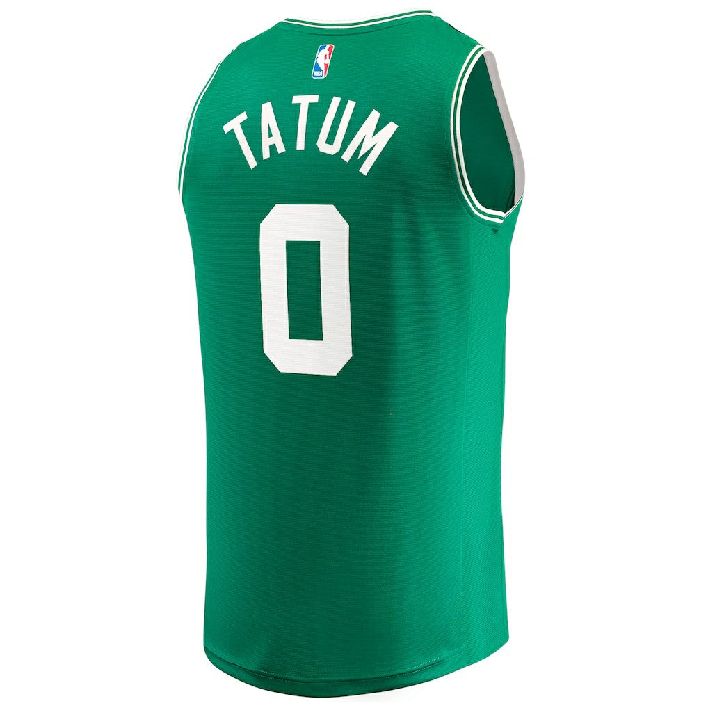 Jayson Tatum Boston Celtics Fast Break Replica Jersey Icon Edition Kelly Green