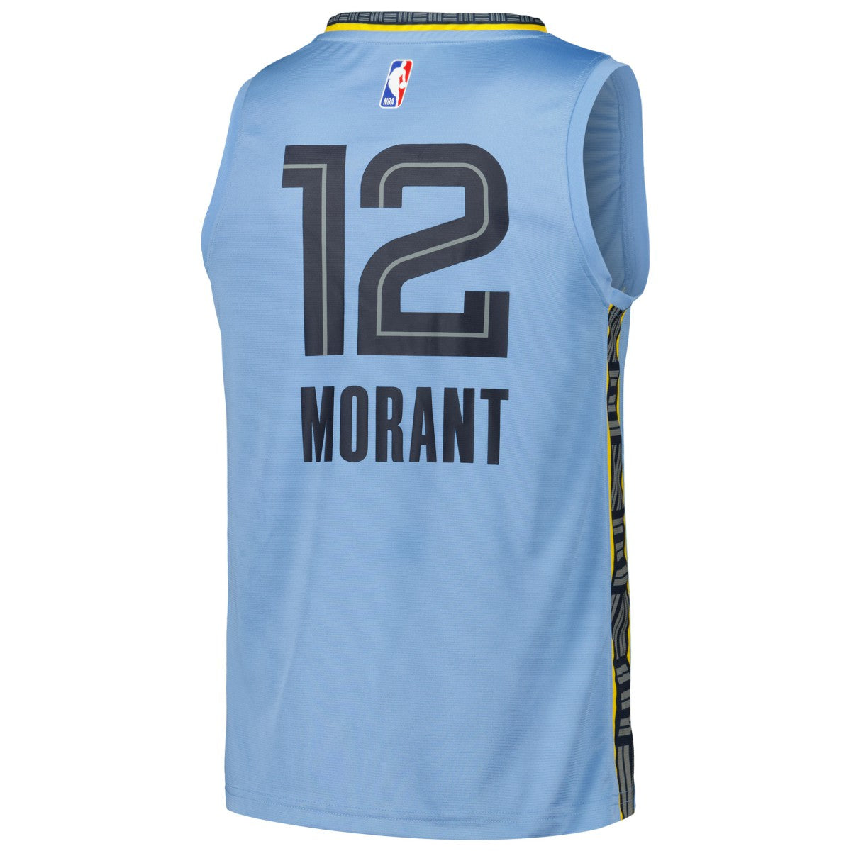 Ja Morant Memphis Grizzlies Fast Break Replica Player Jersey Statement Edition Light Blue