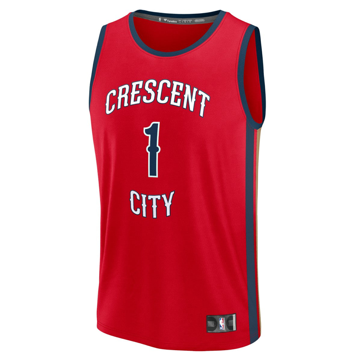Zion Williamson New Orleans Pelicans Fast Break Replica Player Jersey Statement Edition Red