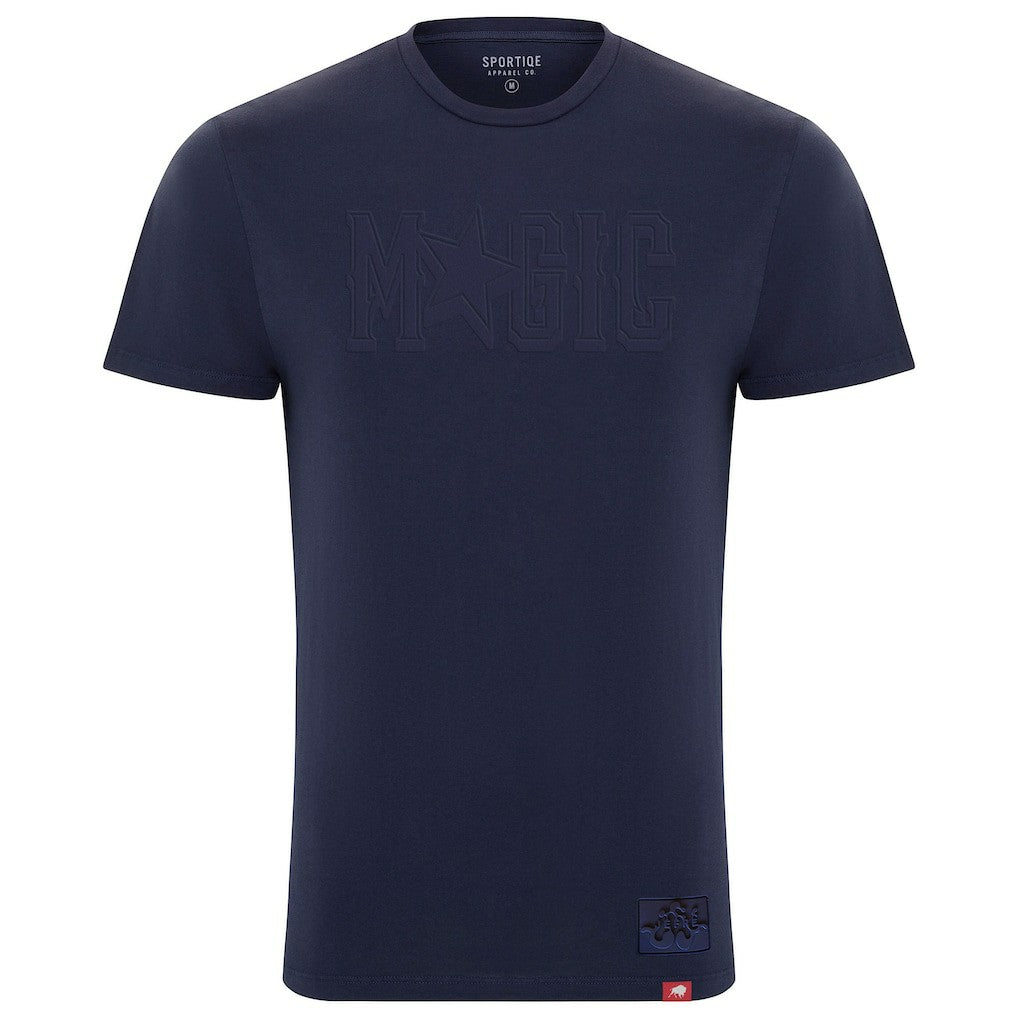 Orlando Magic x JEFRE Sportiqe Unisex 2023/24 City Edition Bingham T-shirt Heather Navy
